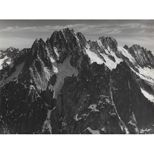 The Aiguille Verte, Chamonix